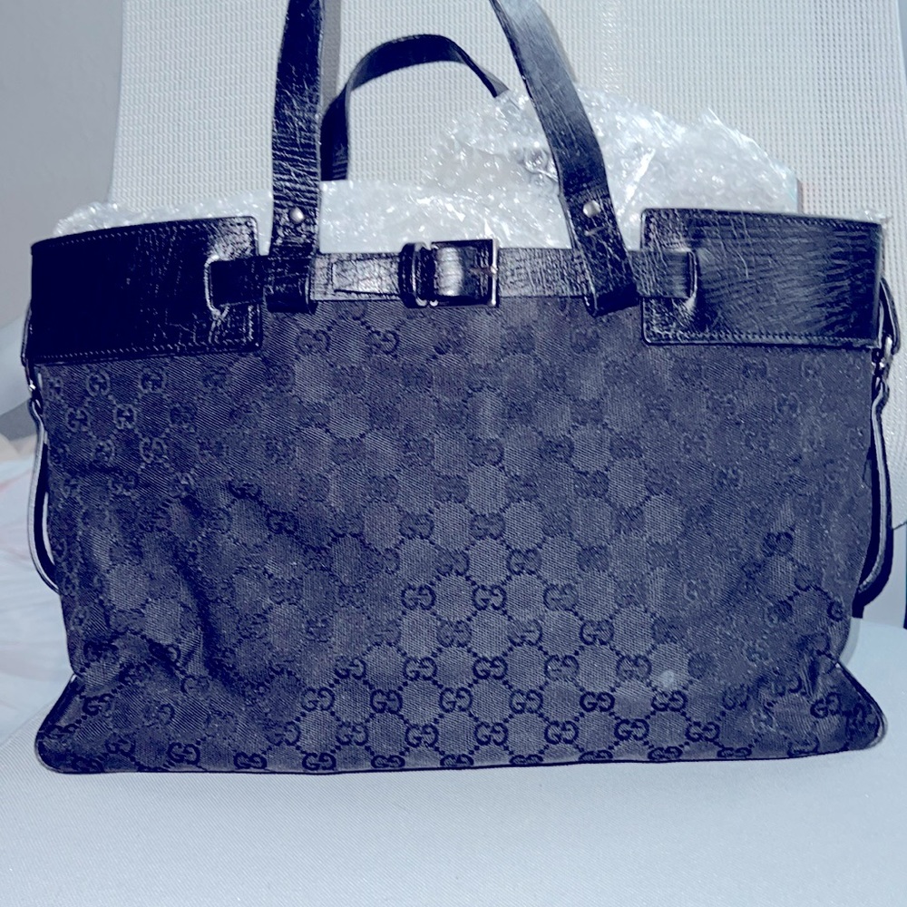 GUCCI GG MONOGRAM TOTE BAG